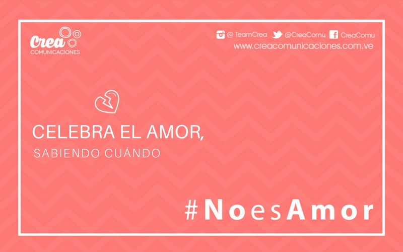 Eso que #NoesAmor o cómo comunicar contra la violencia